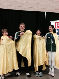 Space City Fencing YouthTeam Winning Y12 at Dallas RYC